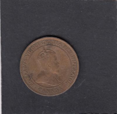 Beschrijving: 1 Cent EDWARD VII